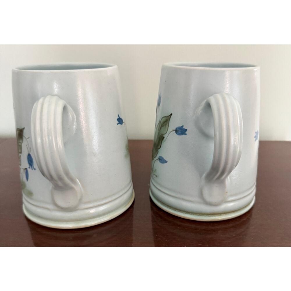 Buchan Portobello Thistle Stoneware Tankard Mugs - Set of 2 - 187/20 - Scotland - Picture 4 of 10